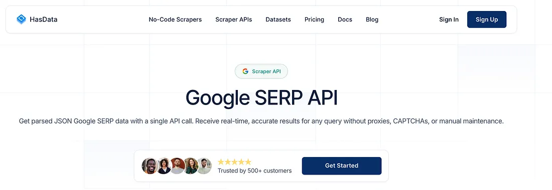 Hasdata google search api